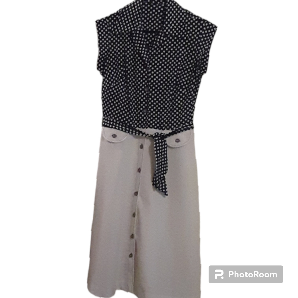 Vintage Polka Dot Dress